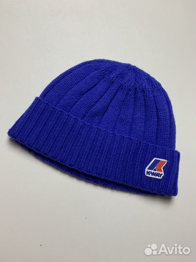 Мужская шапка K-Way 100 шерсть