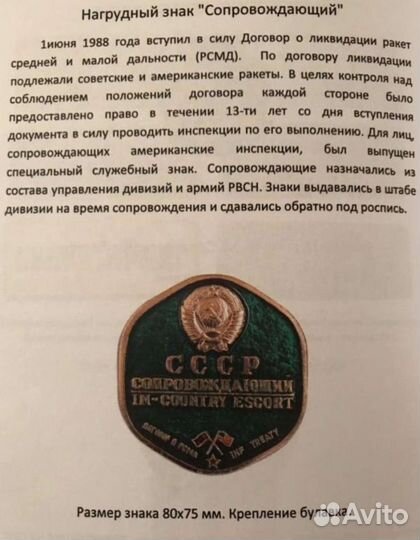 Должностной знак 