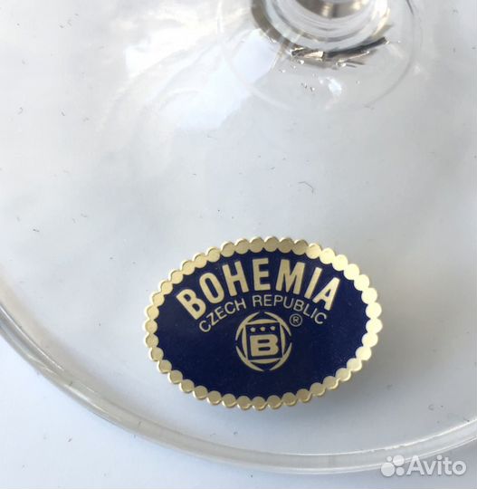 Фужеры бокалы Bohemia