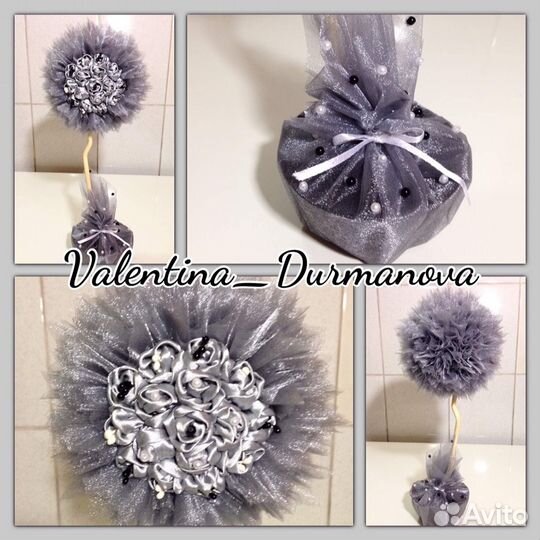 Топиарии, игрушки елочные, магниты