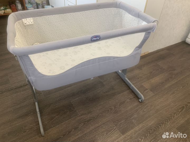 Детская кроватка приставная Chicco Next2me