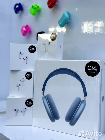 Apple AirPods 2 3 Pro Max оригинал с гарантией