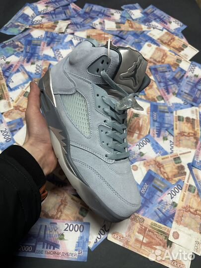 Nike Air Jordan 5 High Bluebird