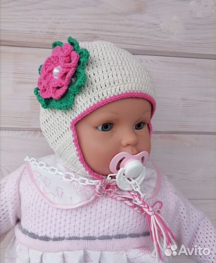 Летняя шапочка из хлопка