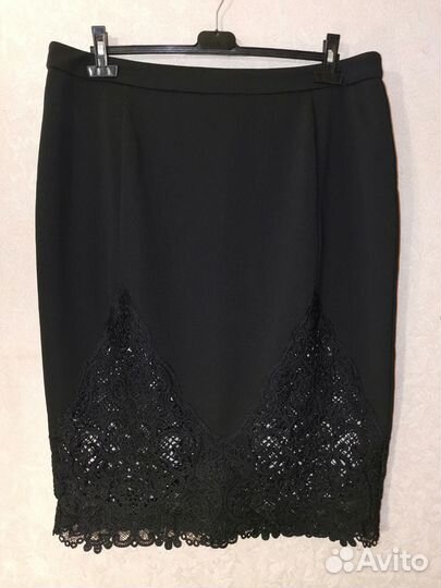 Юбка с кружевом