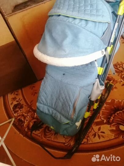 Коляска санки