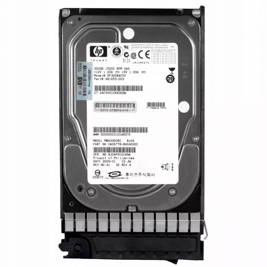 [DF300BAFDV] Жесткий Диск Hp 300gb Sas 3,5" Hdd Df300bafdv