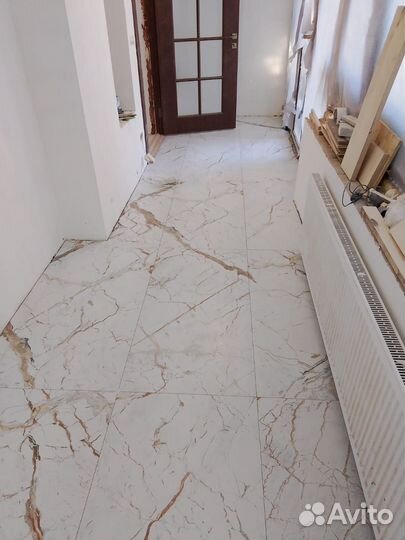 Плиточные работы, укладка плитки, ремонт