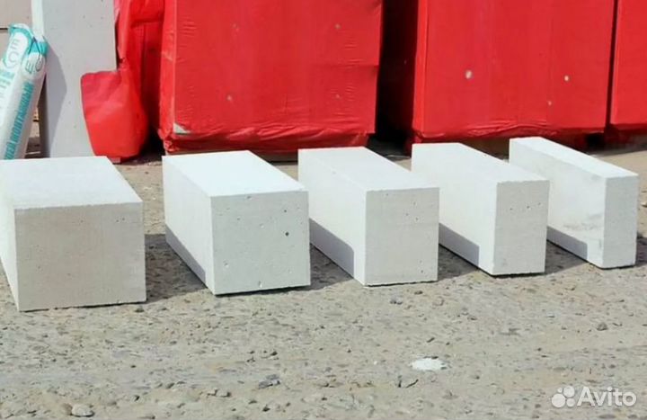 Блок газобетонный Д-500 (600х300х300) мм