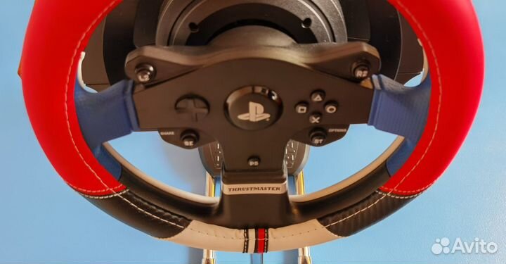 Руль с педалями Thrustmaster T150 FFB + стойка