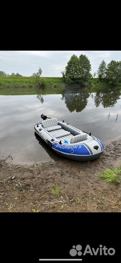 Лодка для рыбалки Intex Excursion 5