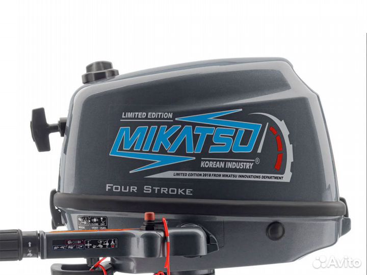 Лодочный мотор Mikatsu 5 + внешний бак 12л