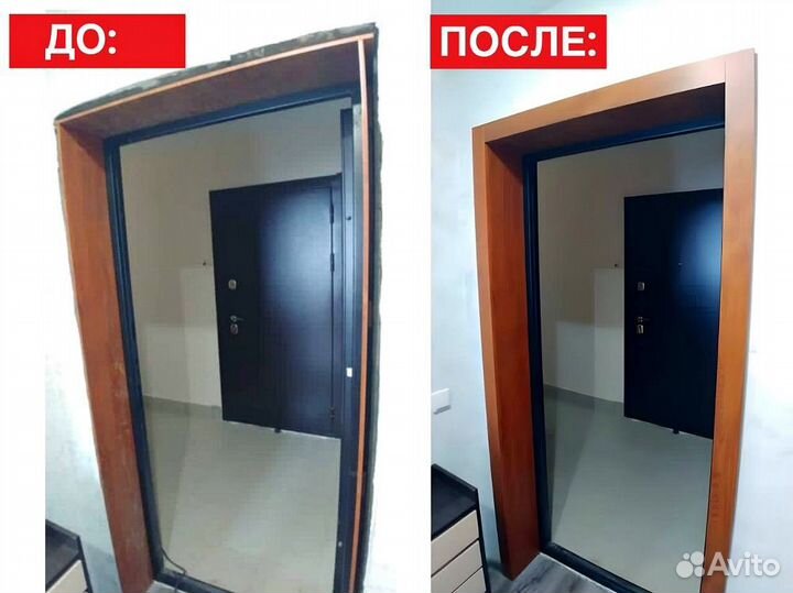 Установка дверных откосов на 5+. Как маме