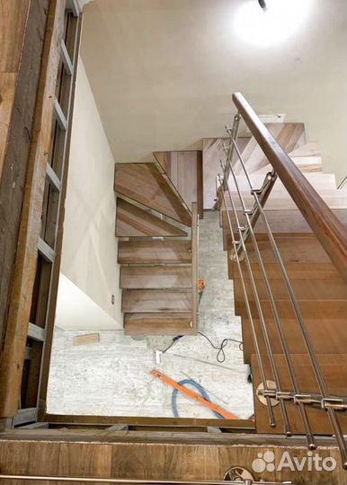 Лестница в стиле лофт