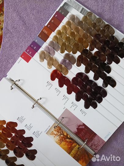 Палитра красок для волос estel