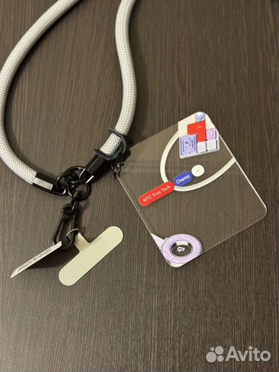 Ланъярд шнур с карабином, бейдж МТС True Tech