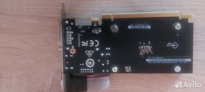 Видеокарта Nvidia GeForce gt710 msi 2gb