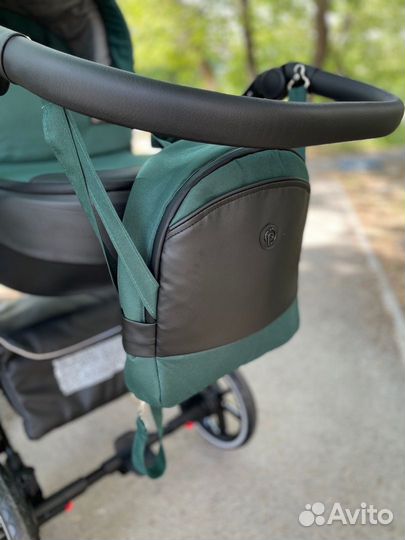Модульная коляска с амортизацией 2в1 и 3в1