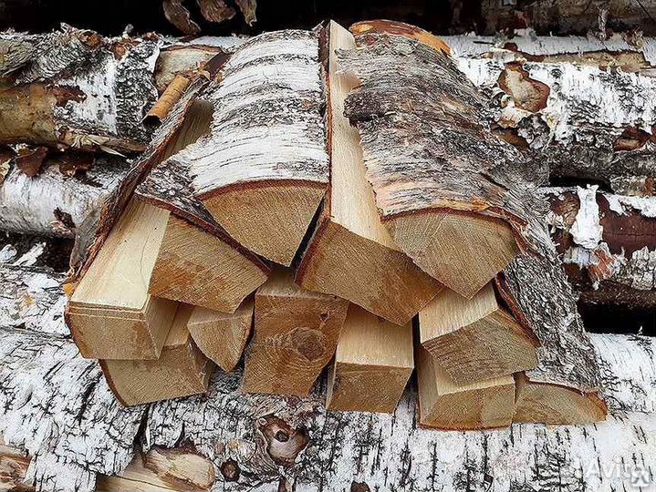 Дрова березовые колотые