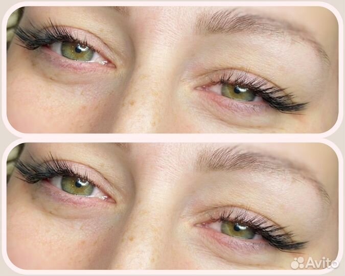 Наращивание ресниц на дому