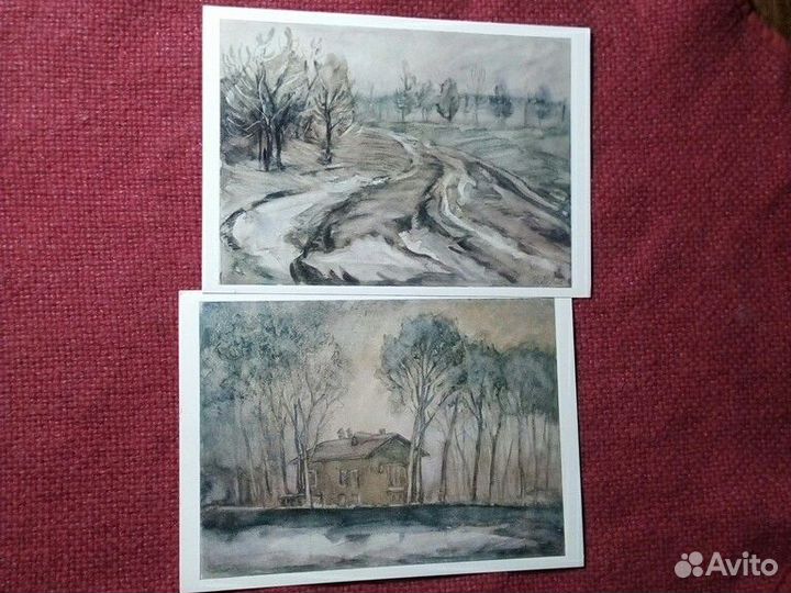 Открытки СССР 1981год «А.М.Косогов.Акварели»