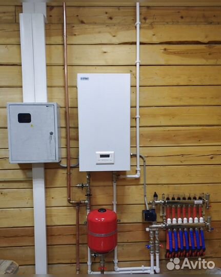 Монтаж теплого пола. Водяной теплый пол