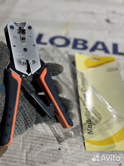 Cabeus Инструмент обжимной для RJ-45 (8р8с)