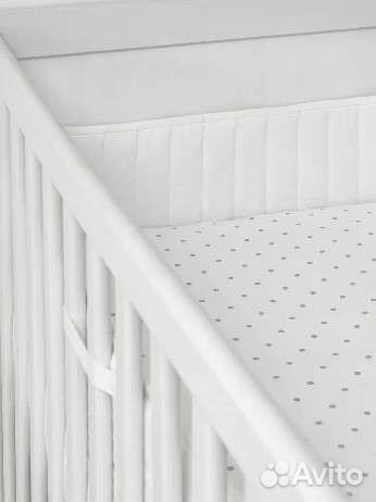 Бортики Икеа в детскую кроватку