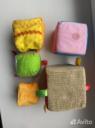 Мягкие кубики