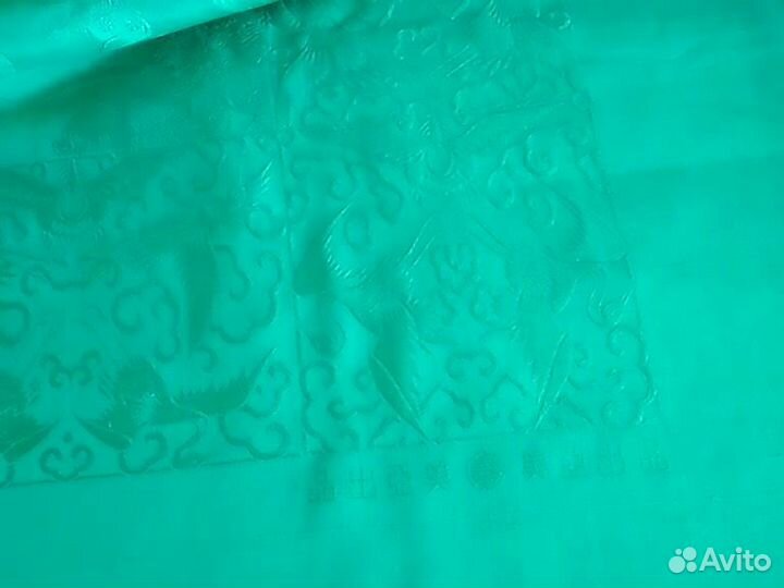 Скатерть Китай, Шелк. Винтаж