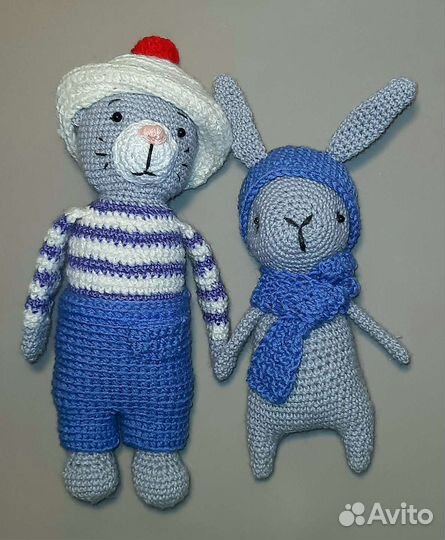 Вязаные игрушки ручной работы