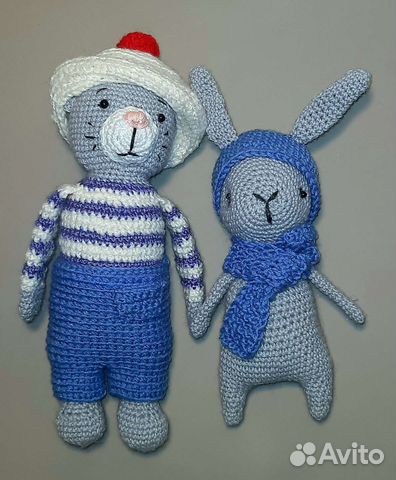 Вязаные игрушки ручной работы