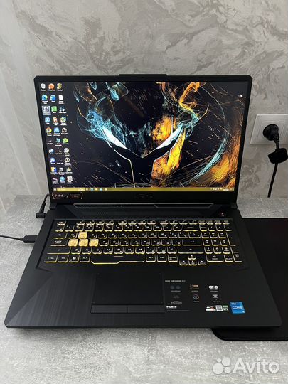 Игровой ноутбук asus TUF gaming laptor F17