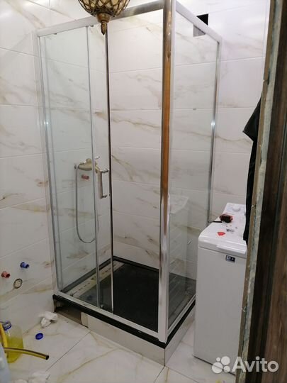 Сантехник Установка душевой кабины