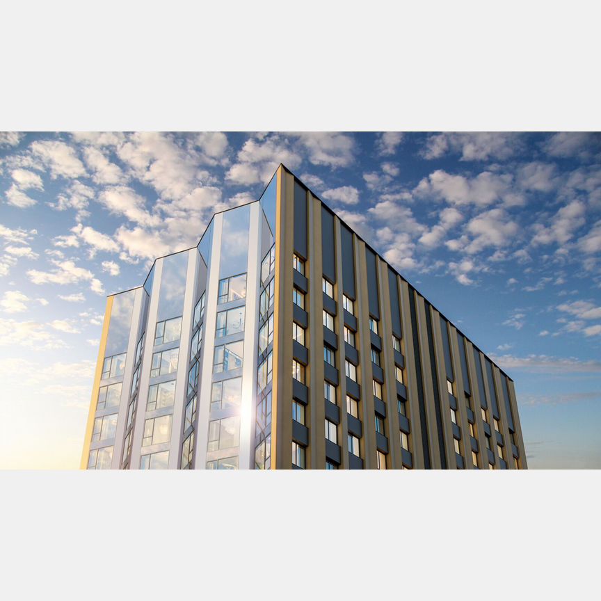 1-к. квартира, 33,8 м², 37/42 эт.