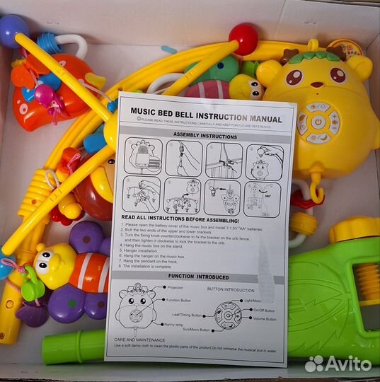 Мобиль на кроватку с проектором