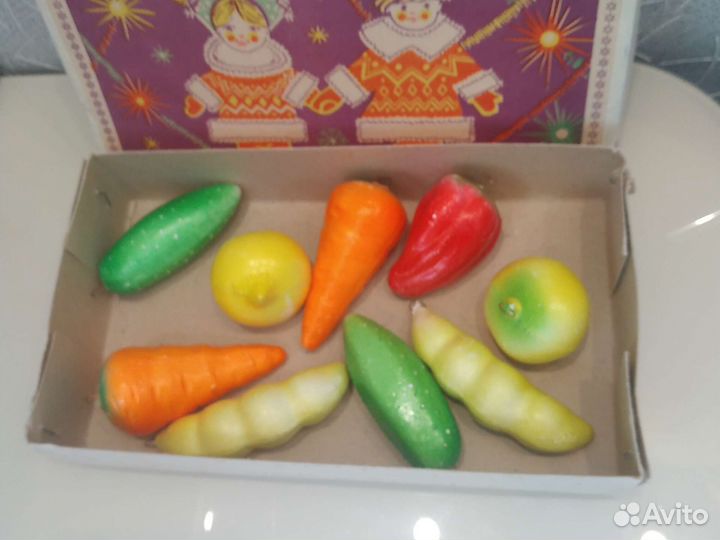 Елочные игрушки СССР набор