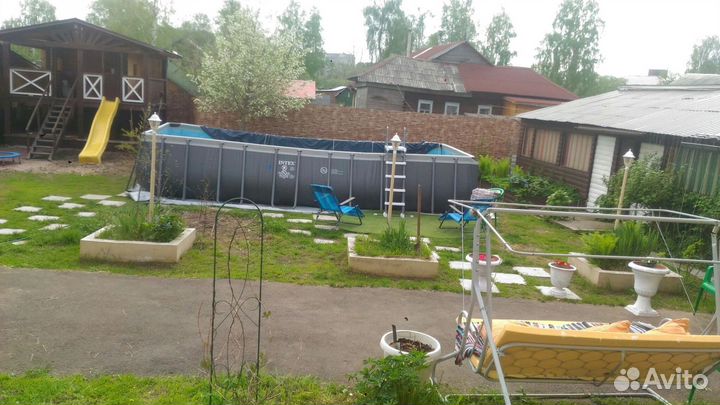 Каркасный бассейн intex