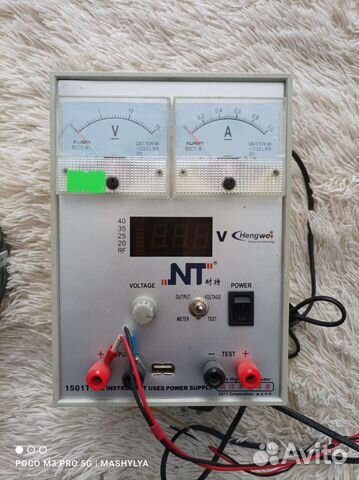 Блок питания лабораторный