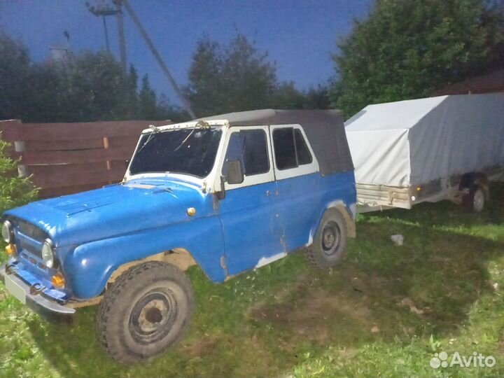 УАЗ 31512 2.4 МТ, 1994, 66 750 км