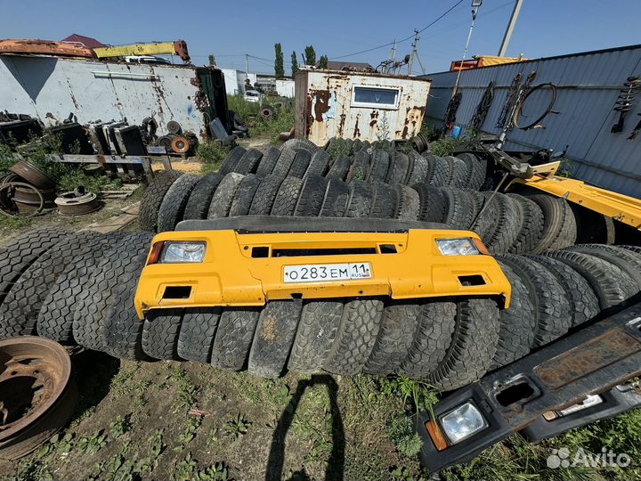 Бампер камаз пластиковый