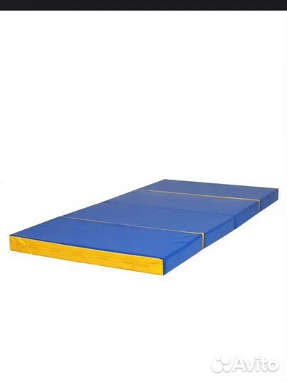 Мат гимнастический складной
