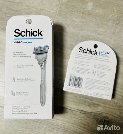 Schick бритва + картриджи USA