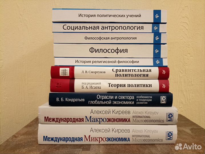 Книги по экономике, политологии и др. наукам