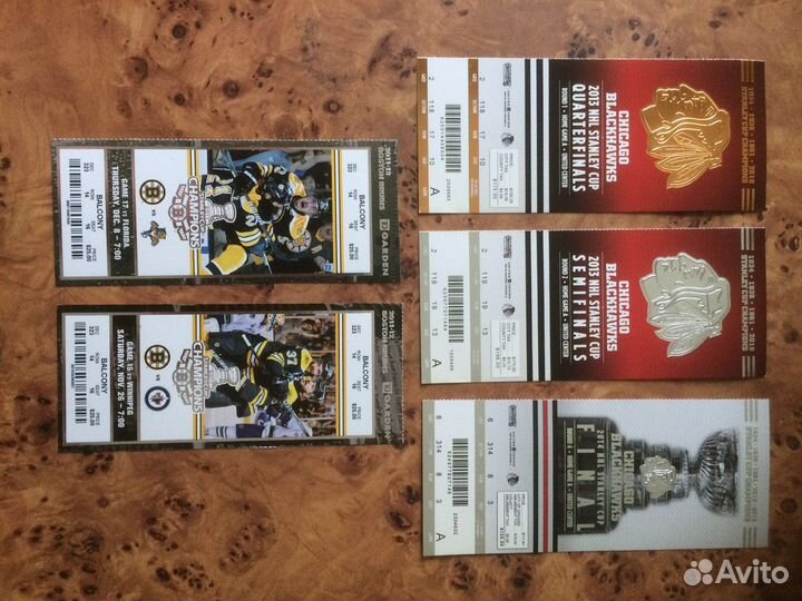 Билеты люкс с игр нхл оригиналы
