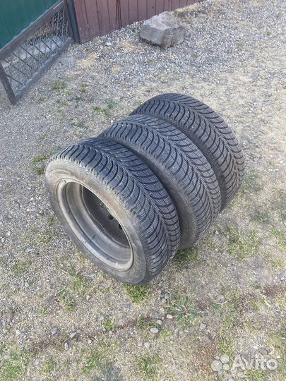 Шины+(диски-штампы) зима -липучка r15