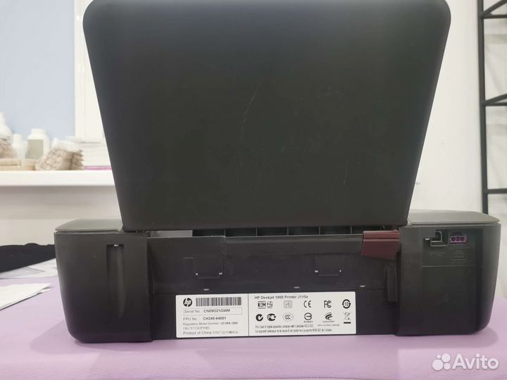 Принтер цветной hp deskjet 1000 бу