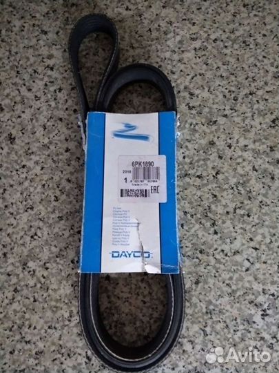 Ремень поликлиновый dayco 6PK1890