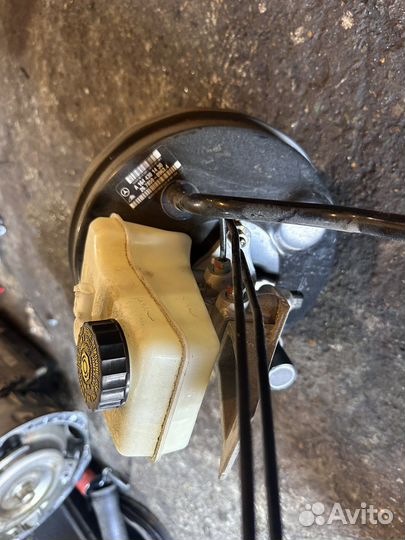 Тормозной усилитель вакуумный гтц вут w164 ml gl