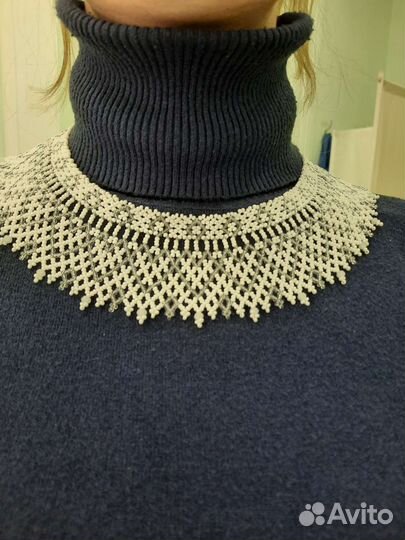 Колье из бисера